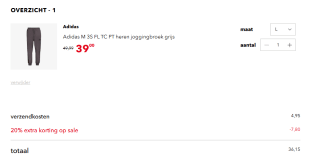 20% extra korting op sale bij Scapino