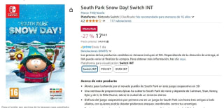 South Park Snow Day! Nintendo Switch por 17,54€