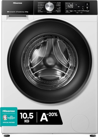 Hisense WF3S1045BW3 Lavadora Carga Frontal 10.5 Kg 1400 Rpm WiFi por 379€