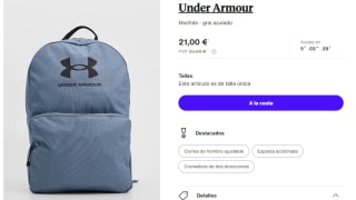 Mochila Under Armour Loudon Lite por 21€