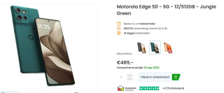 Motorola edge 50, 12GB ram, 512GB opslag Groen voor €489 bij Phonemarket