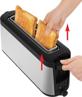 Tefal Roestvrijstalen toaster "Element" voor €40,77 bij Amazon