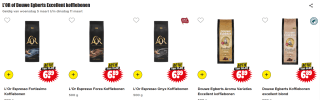 Alle varianten L'OR of Douwe Egberts Excellent koffiebonen voor €6,89 bij Dirk