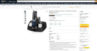 Aparador de Pelos da Mondial, modelo Super Groom-10 - R$ 106,60