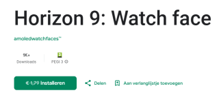 13 gratis Watchfaces Watch face voor Android