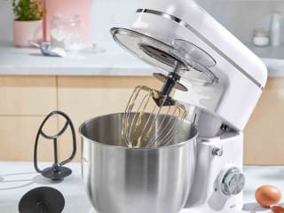 Procesador de alimentos blanco de 600W por 29.99€