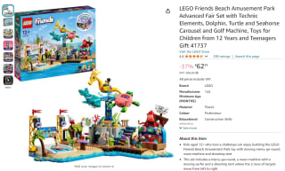 Lego Friends Beach Amusement Park (41737) voor €62,99 bij Amazon NL