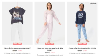 2 pijamas Disney Niñ@s por tan solo 5,99€