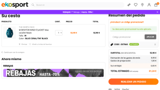 Chaqueta The North Face M Beshtor por 50,25€