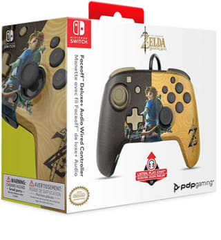 Mando PDP Faceoff Deluxe Wired Zelda Nintendo Switch a 22,99€