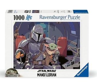 Puzzle Star Wars The Mandalorian 1.000 piezas Ravensburger por 6,60€