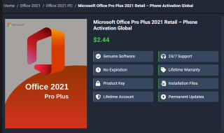 Microsoft Office Pro Plus 2021 (PC) por $19 con cupón
