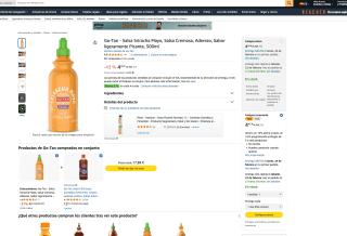 Salsa Sriracha Mayo Go-Tan 500ml por solo 4,45€