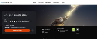 Juego para PS4 Arise: A simple story por 3,99€