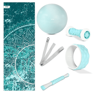 Set de yoga KITWELL-600 en color azul por 36.99€