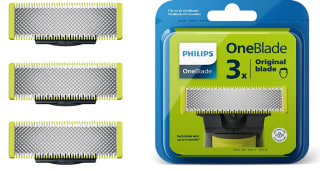 Pack x3 Cuchillas de Recambio de Acero Inoxidables Philips OneBlade por 23.74€