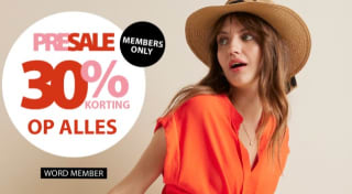 30% korting op alles bij terStal