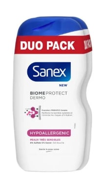 Gel douches Sanex Biome Protect à 9,38€