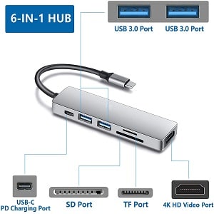Multipuerto USB C Hub por $339 en Amazon