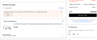 Gafas Realidad Virtual SONY PlayStation VR2 por 339,90€