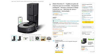iRobot Roomba i7+ Reaco por solo 315€