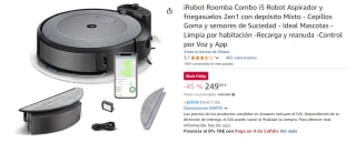 Robot Aspirador y Friegasuelos iRobot Roomba Combo i5 por 249€