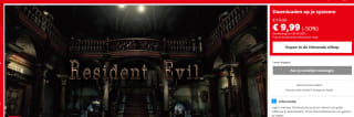 Resident Evil voor €3,99 in de Nintendo eShop