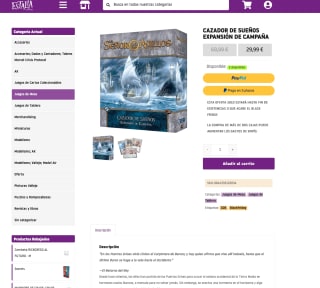 Cazador de sueños el señor de los anillos por solo 29,99€