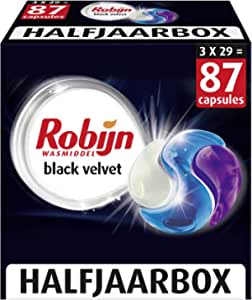 Robijn Wascapsules halfjaarbox 87 capsules voor €16 bij Amazon.nl