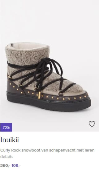 Tot 70% korting in de outlet bij de Bijenkorf