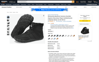 Mishansha Barefoot Invierno por 16,99€