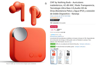 CMF by Nothing Buds - Auriculares inalámbricos por 29€ varios colores