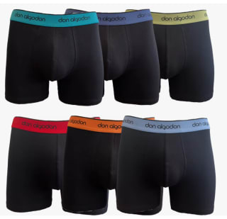 Don Algodon Pack 6 Boxers por 21,75€ (cuenta nueva por 13,05€)