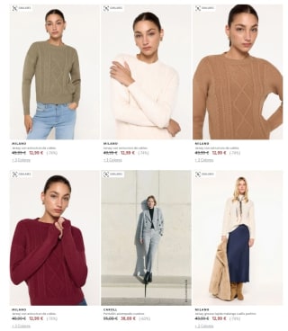 3€, 5€, 7€, 9€ Super Rebajas en Fifty.