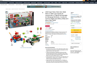 LEGO Super Mario: Mario Kart: Bebé Mario vs. Bebé Luigi por solo 22,49€