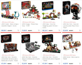 25% Dto directo en selección LEGO