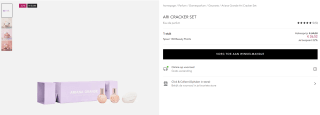 Ari Cracker Set (Ariana Grande) voor €26,52 bij Douglas