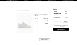 Zapatillas Nike Air Force 1 FRESH 36 por solo 84€