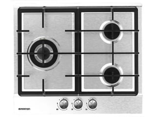 Placa de gas - Infiniton GAS-320WB, 3 zonas, Gas Butano, 60 cm por 90€