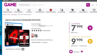 Videojuego Back 4 Blood - Edición Estándar PlayStation 5 por 7,99€