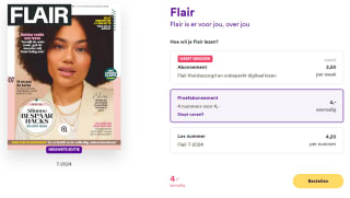 4 nummers Flair voor €4,- bij Kiosk