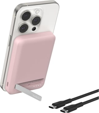 Belkin 5000mah Qi2 magsafe powerbank roze voor €16,73 bij Amazon