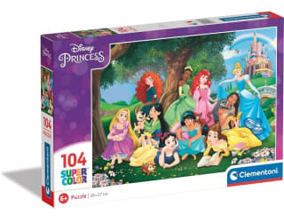 Clementoni Puzzle Infantil 104 Piezas Princesas Disneyvpor 4,89€.