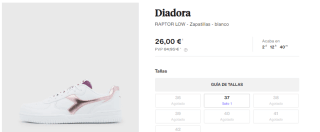 Calzado Pepe Jeans y Diadora desde solo 11,50€