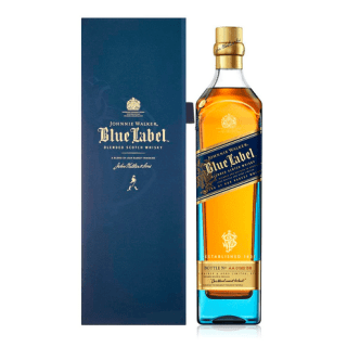 1 litro JOHNNIE WALKER BLUE LABEL con estuche por 198€