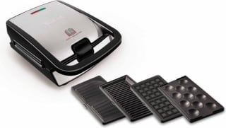 Tefal Snack Collection SW854D multisnack met verwisselbare platen voor €71,99 bij Bol