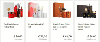Diverse Rituals cadeau sets of advent kalender vanaf €36 + ING rentepunten