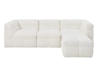 Chaise longue GINGER reversible blanca por solo 448,90€