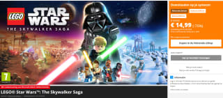 LEGO Star Wars: The Skywalker Saga (Nintendo Switch) voor €14,99 in de Nintendo eShop
