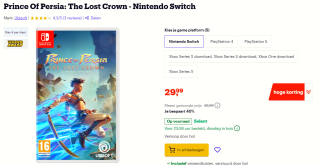 Prince Of Persia: The Lost Crown voor €29,99 bij Bol.com
